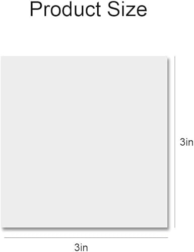 Miniatura 4 de MultiBey Bloc de notas adhesivas transparentes de 3 x 3 pulgadas, transparente, impermeable, autoadhesivo, translúcido, nota adhesiva para libros,