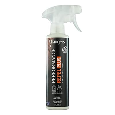 Grangers Performance Repel Plus, 9.3 fl oz| Spray-On Waterproofing Treatment for Gore-Tex, eVent & Technical Outdoor Apparel | Restore DWR Water Repellency on Jackets, Gear & Fabrics | PFC-Free
