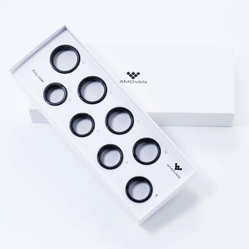AMOVAN Smart Ring Sizing Kit - Size First Before You Buy - Sizes 6 to 13 - Only Compatible Smart Ring