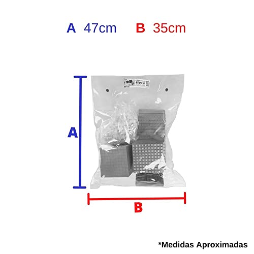 Material Dourado Click de Plástico Para Matemática 611 Peças MMP