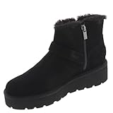 Koolaburra by UGG Women's KELISSA Mini Ankle Boot, Black, 9