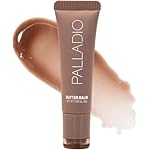 Palladio Butter Balm - Hydrating Lip Balm with Sheer Tint, Aloe, Peptides, Shea Butter, and Vegan Formulation for Instant Moisture, Shine, and Soothing Lip Care, Caramel Glazed