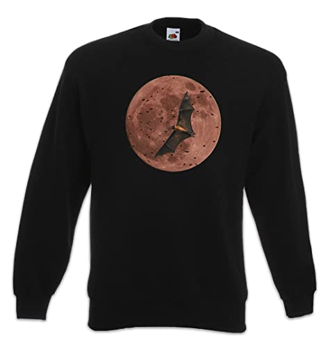Sweat-shirt chauve-souris lune chaud et confortable contre le froid