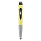 2.4G Wireless Mouse Pen, Mausstift mit Links/Rechts/Taste, Scrollrad, PC Capacitive Screen Handschrift Stylus Pen mit Adaptern für Tablet/Telefon für XP / 7/8/10(Gelb)