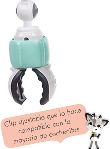 Miniatura 2 de Tiny Love Sunny Stroll Black White, Arco De Juegos Educativo Con Sonajero Y Actividades, Arco Juego Carro Bebé 0 Meses , Clips De Acople Universales, Magical Tales