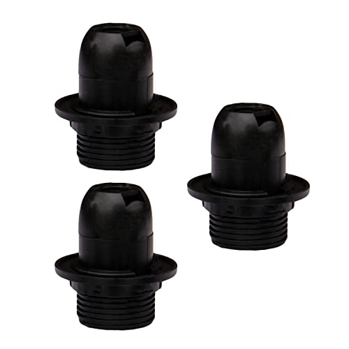 Opiniones y reviews de Anillos de bombilla disponible en línea para comprar. 49 JNXQWE Portalámparas E12, Portalámparas de Bombilla con Base de Candelabro Roscada con Anillo, Reemplazo de Portalámparas E12 (Negro, Paquete de 3)