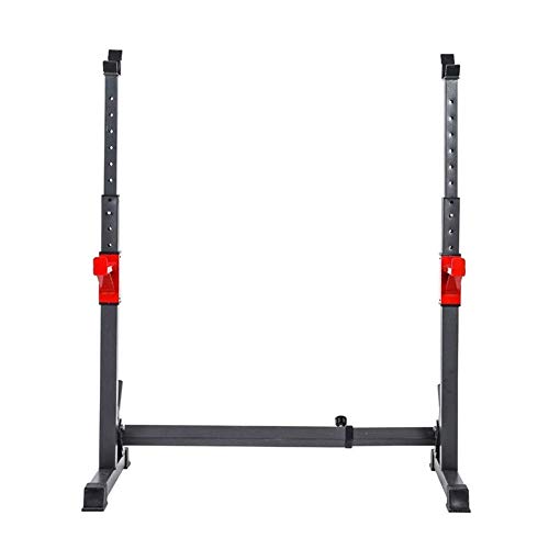 ERoomQ Barbell Rack, Squat Stands Rack Weight Rack Gym Rack Squat and Bench Press Rack Dumbbell Stand, Height Adjustable, Load 260kg, Fitness Equipment Home Gym IndoorSiamese
