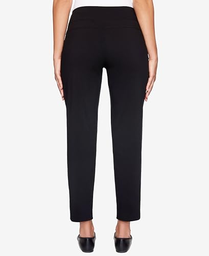 Ruby Rd. Womens Womens Mid-Rise Pull-on Straight Solar Millennium Tech Ankle Pant4