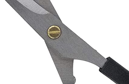 Confidence Small Scissors For Nose Hair Cutting Moustache Scissors For Men, Silver, Pack Of 1 3
