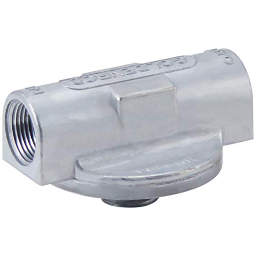 Dutton-Lainson Company - Goldenrod (570-3/4) Canister Fuel Tank Filter Top Cap with 3/4 NPT Fittings - Zinc Die-Cast Replacement Fuel Filter Housing for Diesel Water Separator Models - Made in USA