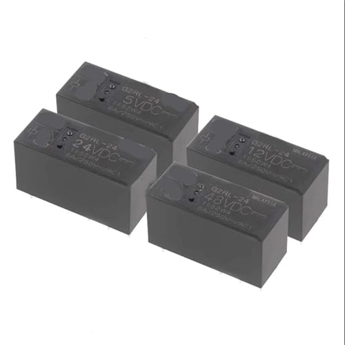 Relais G2RL-24 12VDC 8A commutateur miniature 8 broches pour PCB