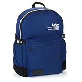 COOKIES Off The Grid Backpack – Travel Backpack with Laptop Sleeve, Multiple Pockets, 24.5L Capacity – Durable School, Gym, Work, Office & Everyday Streetwear Bag - Navy