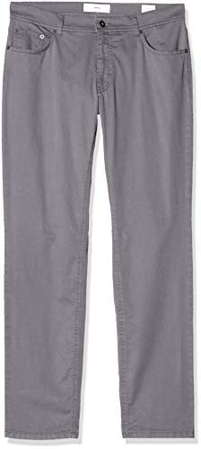 Preisvergleich Produktbild BRAX Herren Hose Cooper Fancy Marathon Flachgewebe, Graphit, 40W / 32L