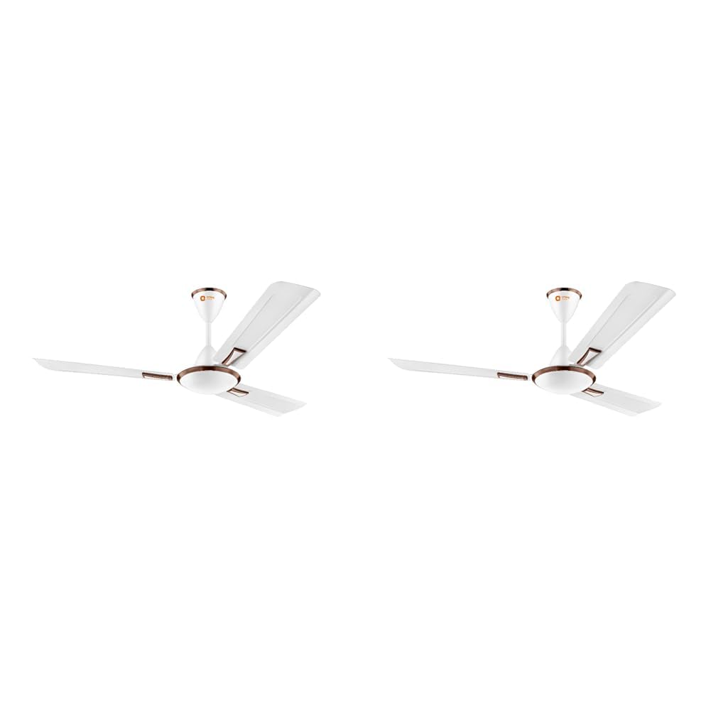 Orient Electric Adena Prime 1200mm Decorative BEE Star Rated Ceiling Fan (White) (Pack of 2) (B0D816WQWR) Amazon Price History, Amazon Price Tracker