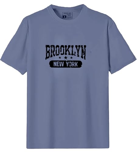 Image of JUGULAR Men's Half Sleeve Cotton Printed Combo Tshirt (Pack of 2)