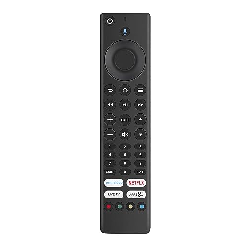 AULCMEET RM-C3253 Voice Replace Remote Control fit for JVC 3D Smart TV LT RM-C3255 LT-40CF890, LT-49CF890
