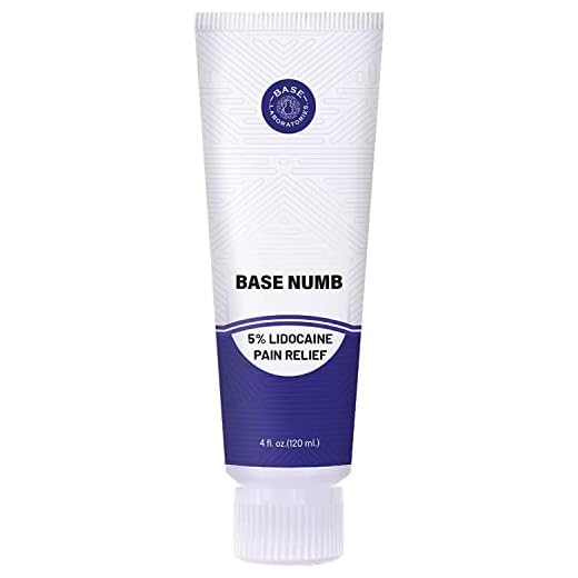 Base Labs 5% Lidocaine Numbing Cream for Tattoos, Piercings, Waxing - 4 FL oz - Tattoo Numbing Cream, Topical Anesthetic Cream, Numbing Gel for Piercings, Brazillian, Microneedling, Injections 120ML