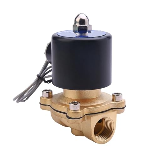 Vanne électromagnétique de drainage en cuivre normalement fermée 1/2 220V