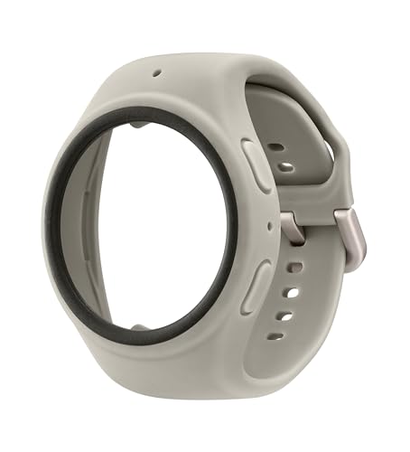 Image of Samsung Galaxy Watch Kids Band for Galaxy Watch 4 /5 /6 /7 /FE, Smartwatch Replacement Strap for Kids, Silicone Small, GP-TYL305AMBSU, Light Gray