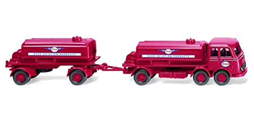 Wiking 042904 Mercedes LP 333 Tank Truck Trailer 1958, Esso Aviation Products, 1:87