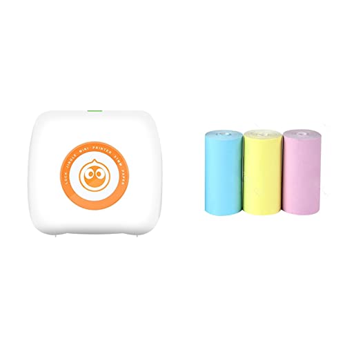 Image of Mini Pocket Printer Multi Functional Photo Picture Bill Note Printer Label Maker Add 3Color Note(WH 3Color Note)