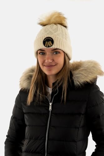 Bonnet cable luxe Superdry oatmeal pour vos sorties d'hiver