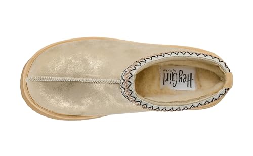 Corkys Footwear Pillow Talk 1.75-Inch Platform Slippers, Faux Fur Lining, Cozy Indoor/Outdoor Footwear for Fall & Winter4