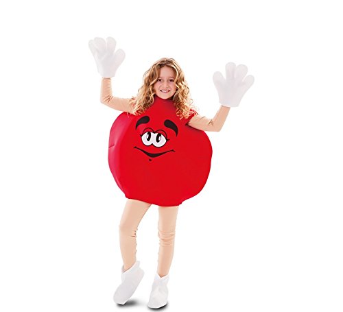 Fyasa 706089-t02-rojo Sweetie disfraz, tamaño mediano, color rojo