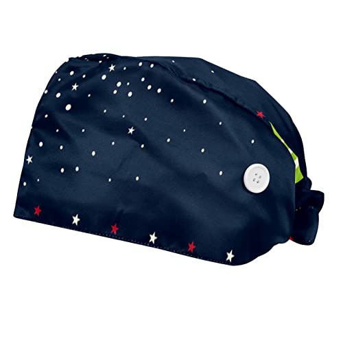 Chapeaux de travail anti-transpiration Arbre de Noël coloré - Protégez vos cheveux avec style
