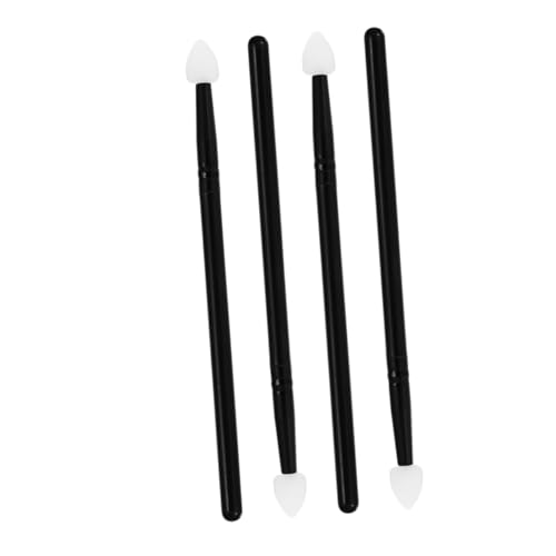 TOVINANNA 4-in-1 Eye Shadow Makeup Tools Soft Brush Heads Construction Compact for Travel Daily Use