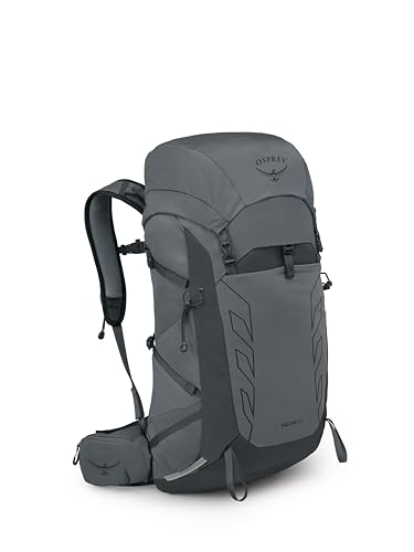 Image of Osprey Talon 33L Men's Lightweight Hiking Backpack - Daypack for Travel & Camping, Phantom Grey /Dark Charcoal