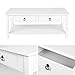 HOMECHO Coffee Table with Drawers - 42.5