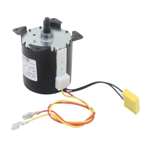 Image of 220V Electric Popcorn Machine Motor, Copper Coil Metal Gear Drive, Commercial Synchronous Motor 50Hz