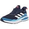 adidas Fortarun Running Shoe, Dark Blue/White/Bright Blue, 6.5 US Unisex Big Kid