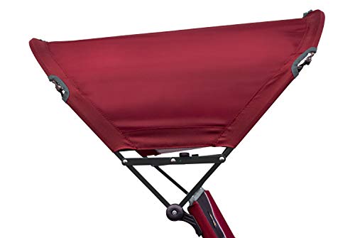 GCI Outdoor Sunshade Comfort Pro Chair, Cinnamon Red - Image 4