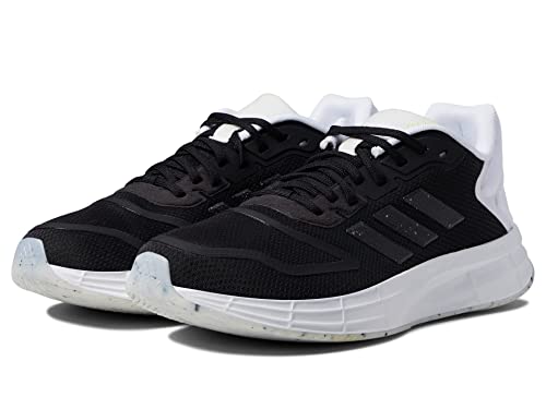 Image of adidas Women's Duramo 10 Running Shoe, Black /Black /Almost Lime