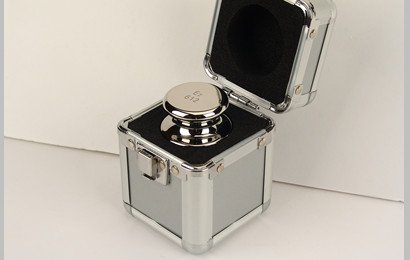 MeterTo E1 1kg Standard Weight, Material: Stainless Steel, Structure: Solid overall, Density: 8.00g/cm³, Magnetic Susceptibility: ?0.005, with golves and tweezers