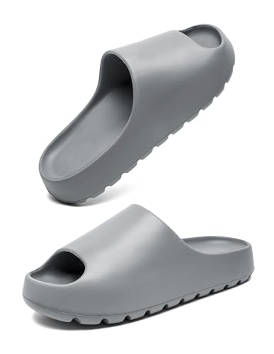 Image of Cloud Slides for Women Men, Unisex Recovery House Slides Indoor Outdoor, Waterproof Shower Shoes for Bathroom, Womens Mens Walking Sandals Comfortable