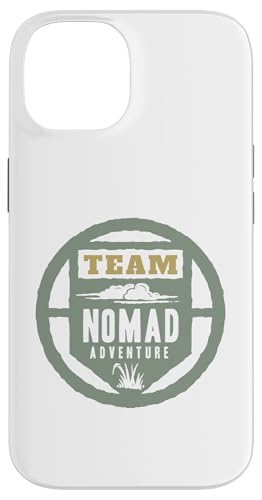 TEAM NOMAD ADVENTURE �T�[�N���G���u���� �A�E�g�h�A�T���Ɨp �X�}�z�P�[�X iPhone 14 �p