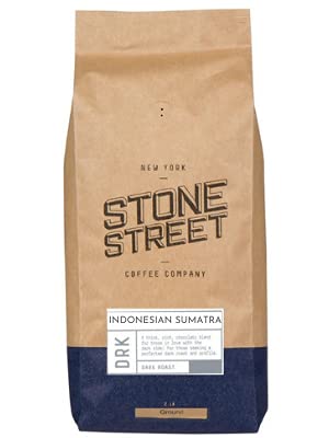 Gourmet Coffee, Indonesian Sumatra Gayo Mountain, Single Origin, Ground, Dark Roast, 2 LB Bag