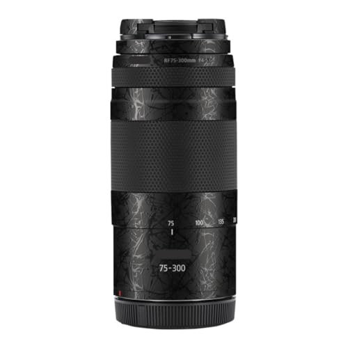Film protection haut de gamme d'objectif Canon RF 75-300 mm F4-5.6 Splash Ultra Noir