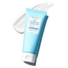 SKINTIFIC 5X Ceramides Low pH Facial Cleanser for Sensitive Skin, Hydrating Cleansing Face Wash with Amino Acids & Hyaluronic Acid, Not Tight, Maintain Skin Barrier