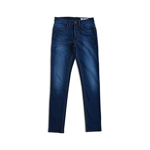 Image of Tall Men's Jeans. Canon. Blue Tinge. 38l Tapered Fit Jeans. 38 Inseam | 38 Length. 38L Extra Long Jeans for Tall Men 6 ft 7 & Above