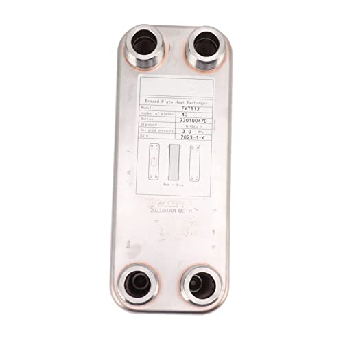 Würzekühler, gelöteter, einfach zu bedienender Hochleistungs-Plattenkühler aus Edelstahl für Bier für Labors