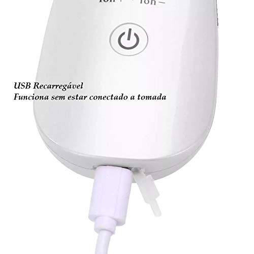 Peeling Ultrassônico Portátil C/Ionização 2 Em 1