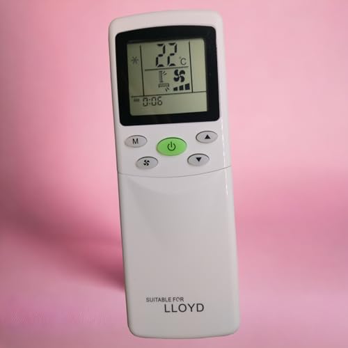 Image of Ac Remote Control Compatible For Lloyd Ac Remote /Lloyd Split Ac Remote /Lloyd Window Ac Remote (Model 17),White