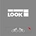 Sticker Mimo Autocollants compatibles avec Look Minikit2, accessoires pour vélo VTT Tuning, décalcomanies vélo Passione Bike (blanc 25 cm)