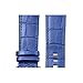 BoBoHome Correa Premium Cuero Genuino Reloj Extremo Curvo Impermeable Resistente Sudor Flexible Reemplazo Correa Reloj para MONTBLANC-Azul 24mm Imagen de BoBoHome Correa Premium Cuero Genuino Reloj Extremo Curvo Impermeable Resistente Sudor Flexible Reemplazo Correa Reloj para MONTBLANC-Azul 24mm