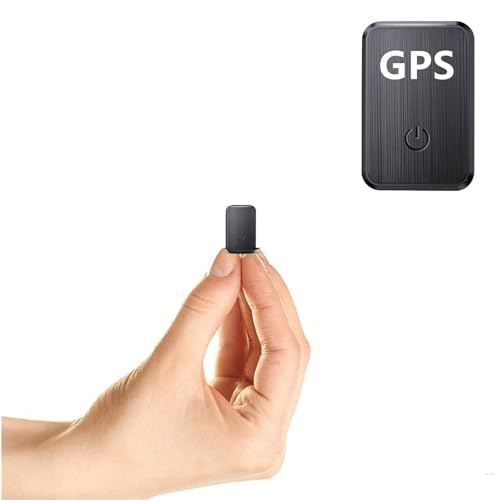 Image of Only 0.8 inch! Hidden Mini GPS Tracker for Vehicles, Portable Real Time Magnetic Tracking Device Car, Full Global Coverage Location Kids, Dogs, Trucks, Person, No Subscription Required, Monthly Fee K6