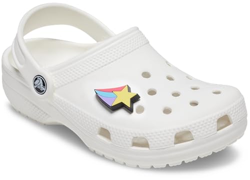 Image of Crocs Yellow Gold Jibbitz Colorful Shooting Star, Multi